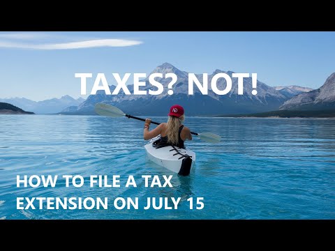 How to file an IRS EXTENSION for 2020. Need to mail  in form 4868 today.