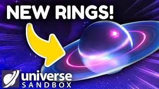 I REMOVED Saturn's rings and gave it NEW ones... | Universe Sandbox