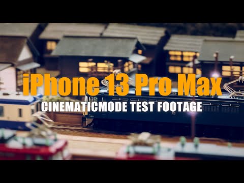 Nゲージ / KATO / iPhone 13 Pro Max cinematicmode / 望遠レンズテスト動画 / 電車 / N gauge / telescope lens 77mm