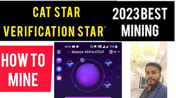 Best mining token 2023 CAT STAR,  Cat Verification Update#kumarking #airdrop #mining