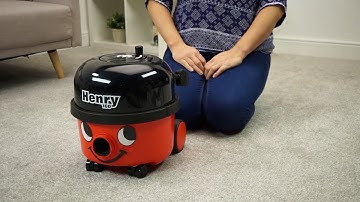 Changing your filter bag in your Henry Vacuum