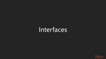 Getting Started With Julia : Interfaces | packtpub.com