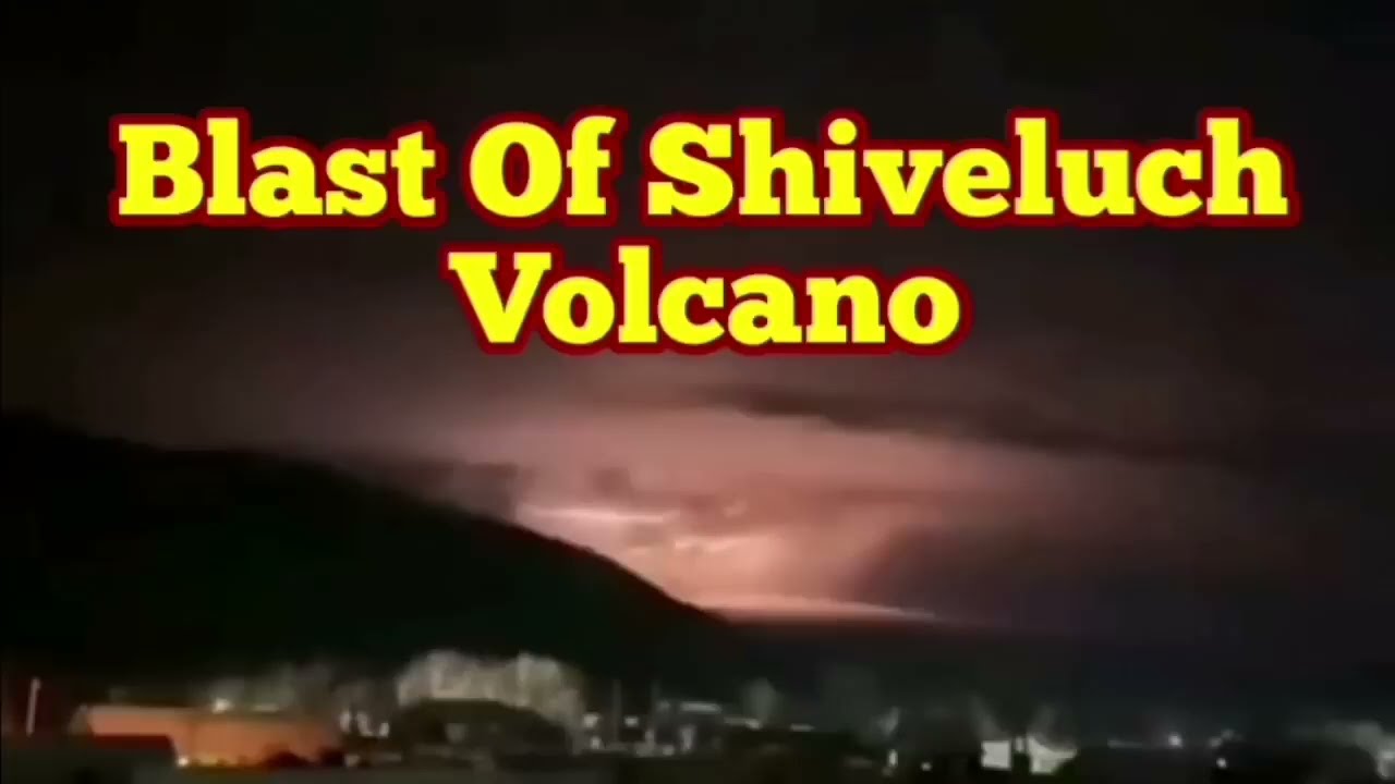 Huge Blast Is Recorded, Shiveluch Volcano, Kamchatka Peninsula, Russian Federation, Eruption