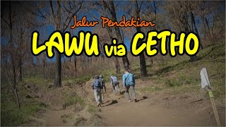 Ramainya Pendakian Akhir Tahun Lawu via Candi Cetho