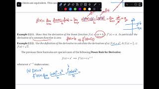 Calculus Derivatives: Basic Derivative Examples and the Power Rule | 5-3