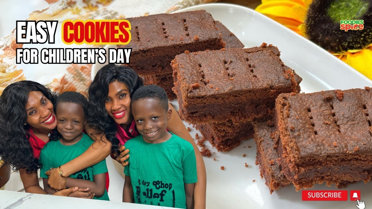Easy Cookies Recipe for Children's Day - YouTube