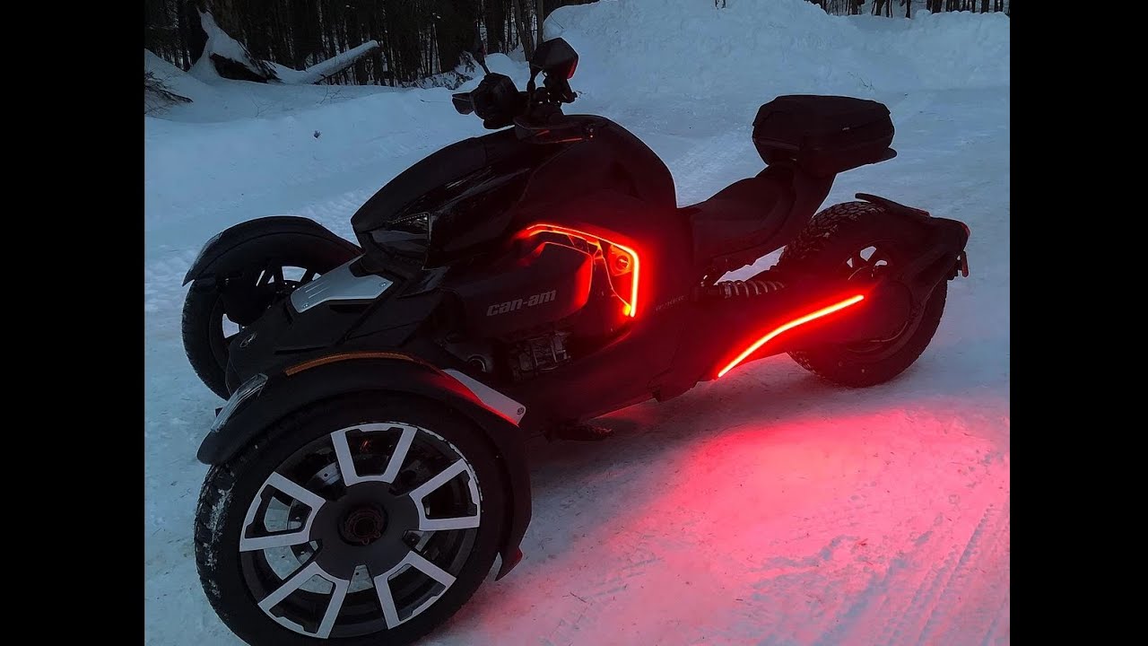 2019 Can Am Ryker Rally - Highway Ride at Night? - YouTube