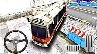 Hight School Modern Bus Driving Simulator Parking - Android Gameplay screenshot 5