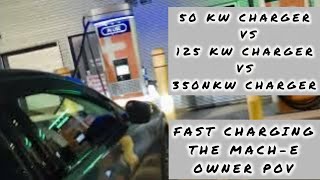 Here's a guide to DC fast charging your Mach-E EV at Flo, Electrify Canada, and ChargePoint!