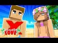 LITTLE KELLY KICKS DONNY OFF THE ISLAND! Minecraft Love Island