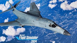 Riding the Bone: Epic B-1 Lancer Flight in MSFS 2024