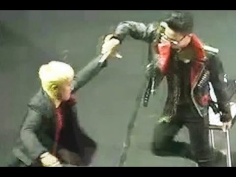 G-DRAGON & SEUNGRI SAVE EACH OTHER + REAL NYONGTORY KISS