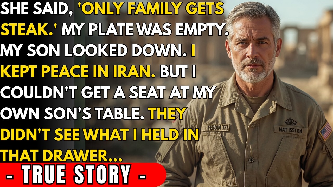I Kept Peace in Iran. My Daughter-In-Law Served Steaks to Everyone Except Me. But Then…