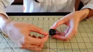 A Little Art Documentary of Temari Ball  Making ( Ball of Love and Well Being )
