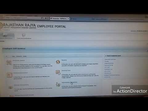 How to fill APAR form in Employee Portal/ESS portal
