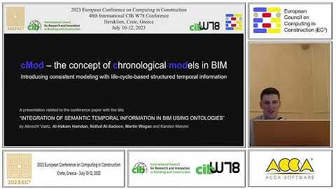 Integration of semantic temporal information in BIM using ontologies