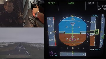 A320 Mechanical Landing Technique (Conf FULL)