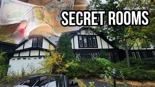 We Found Secret Rooms Inside This Abandoned Mansion!!