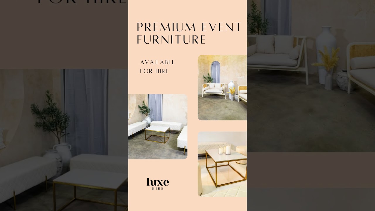 PREMIUM EVENT FURNITURE FOR HIRE | SYDNEY EVENTS