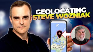 Geolocating Steve Wozniak