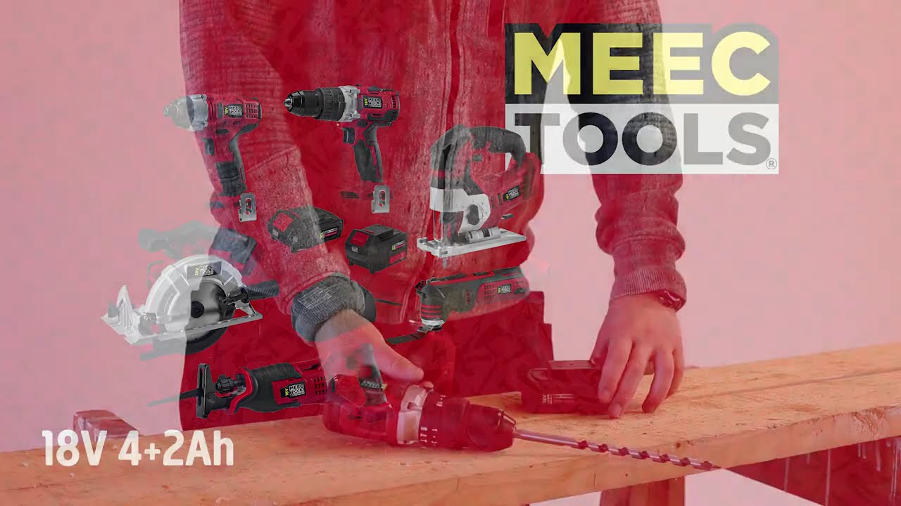 In action: Meec Tools Kit 6 tools + 2 batteries