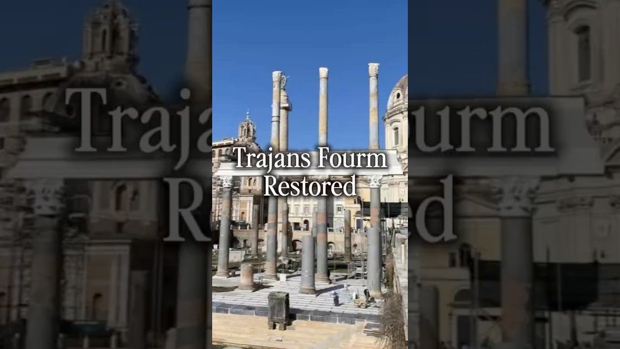 Trajan’s Forum Restored: Ancient Rome Revealed