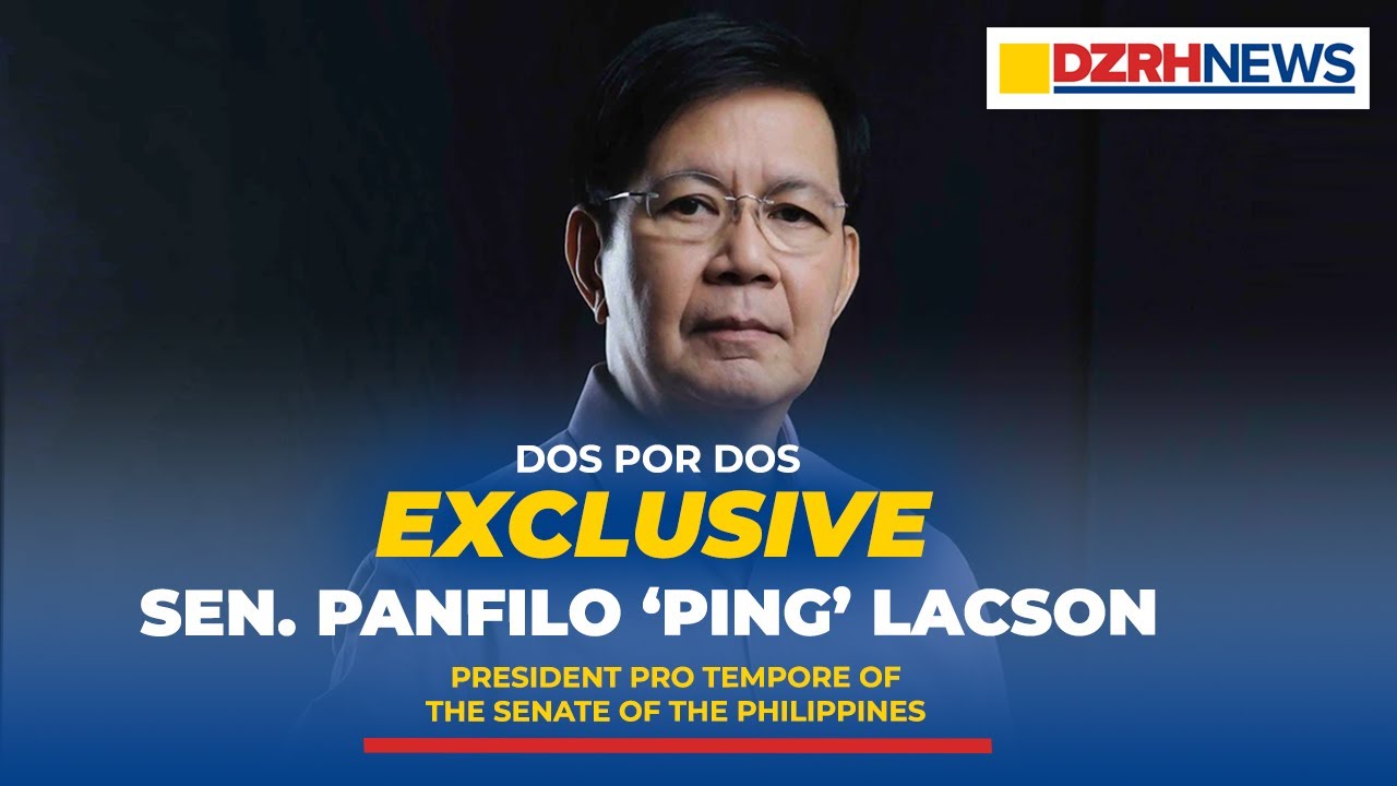 FULL EXCLUSIVE INTERVIEW: Senate President Pro Tempore Sen. Panfilo 'Ping' Lacson