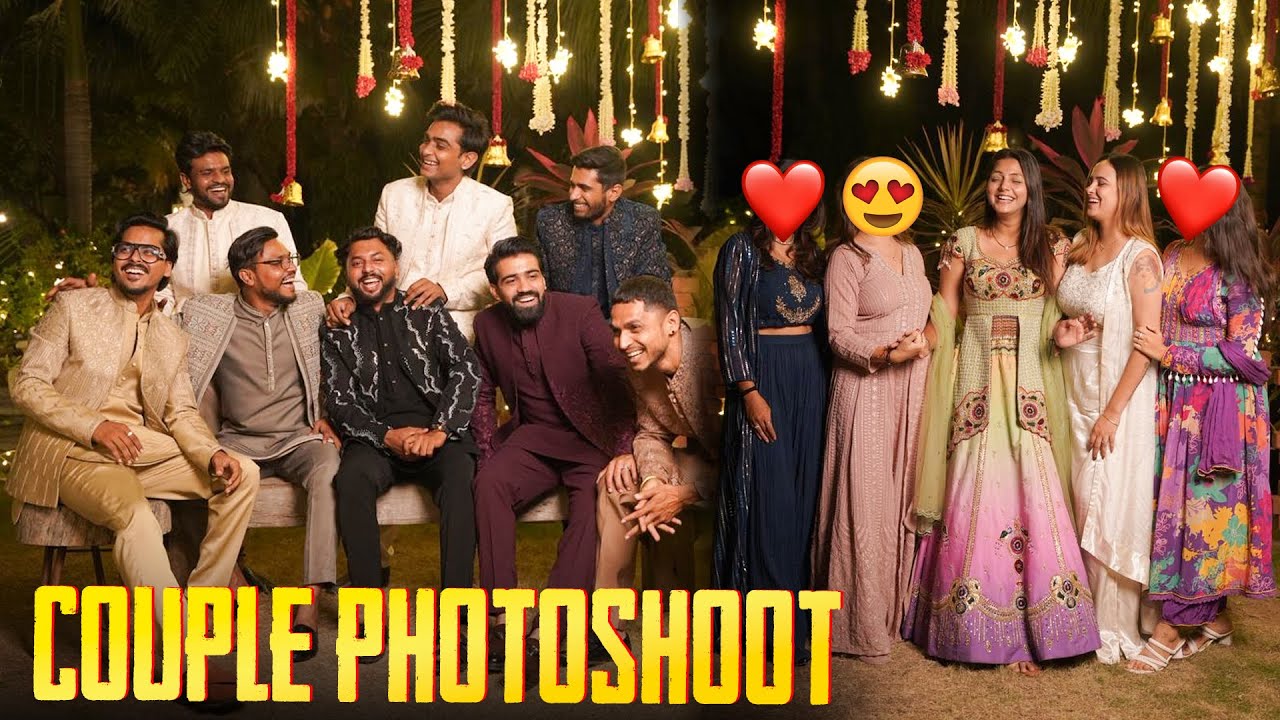 Diwali Photoshoot  Pe Ayi Sabki Girlfriends 😍 || Sunny Bhavsar