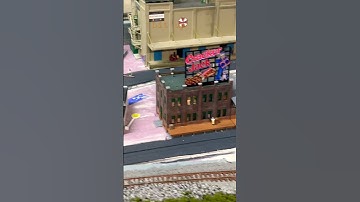 N scale update lights and buildings #fypシ #viral #nscale #atlas