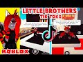 My Little Brother Made TIK TOKS And We EXPOSED Him In Adopt Me! (Roblox)