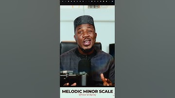 Melodic Minor Scales | Onyemachi Chuku #shorts