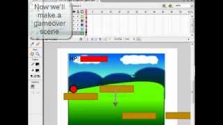 How to make a platform game in flash part 5