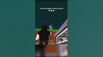 Bro used this glitch to steal my Secret