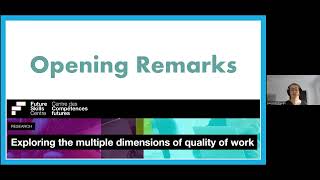 Quality of Work Webinar - Grand Erie region, Ontario - Sept. 27, 2023