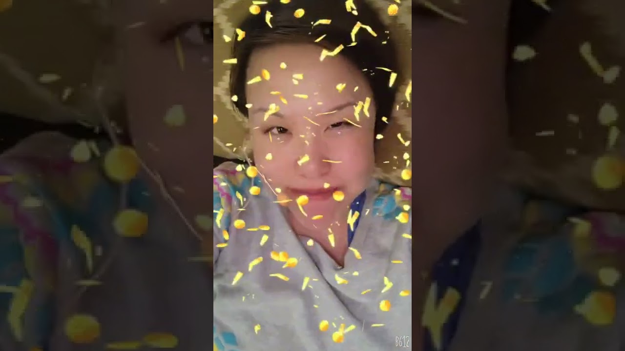 B612 apps video face expression #1 fake applause singer winner for singing