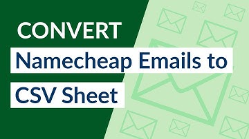 Backup NameCheap to CSV in Few Simple Clicks | Export to Comma-Separated Values Easily