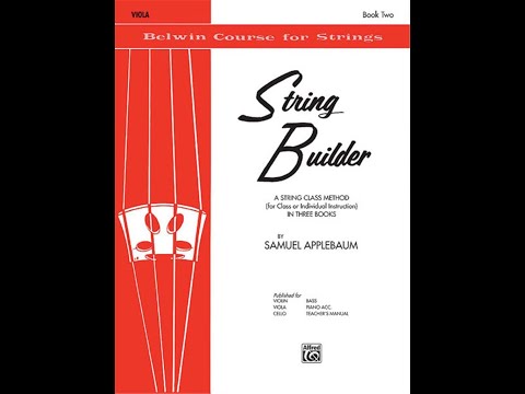String Builder viola II【00-EL01551】【9780769231327】