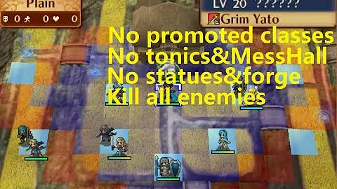 Lunatic Conquest Kana No promoted Classes&skills,Tonics,MessHall #fireemblem #fireemblemfates