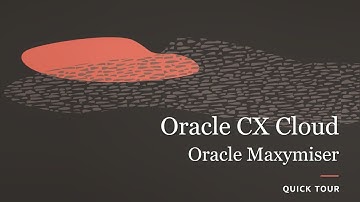 Oracle Maxymiser