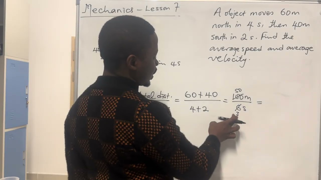 Mechanics : Lesson 7