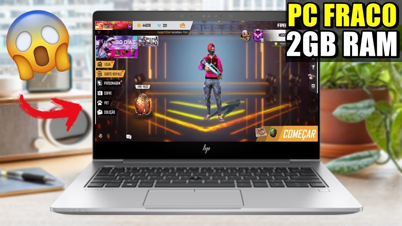 Como jogar Free Fire pelo PC e notebook