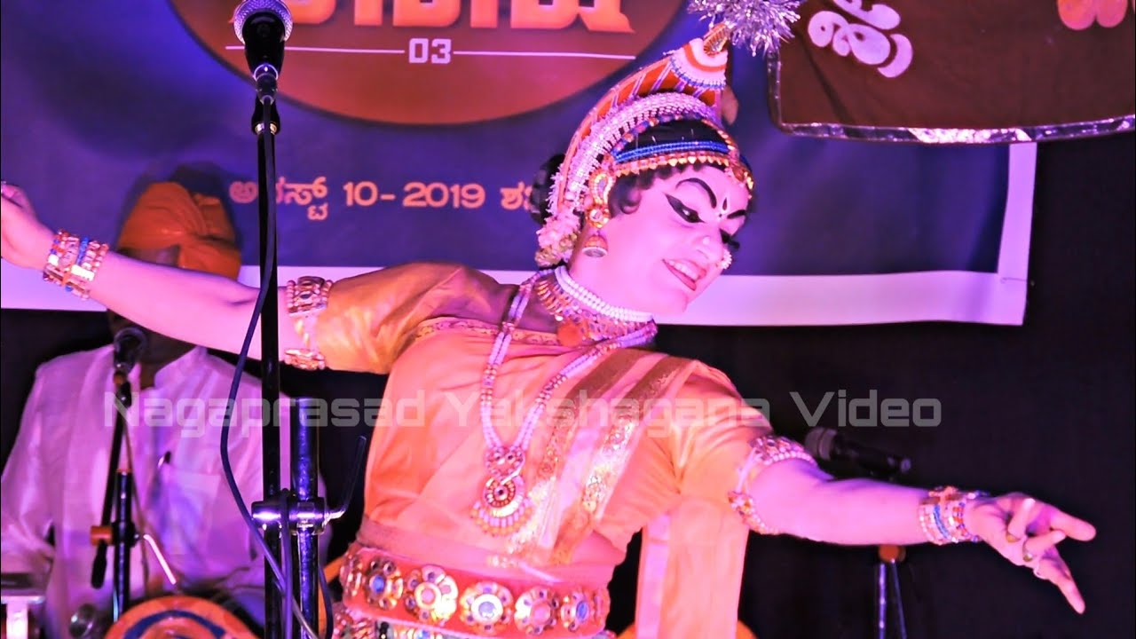 Yakshagana ಪಾಂಚಜನ್ಯ, Yalaguppa-Asike, ಪದ್ಯ-ಕಂಡಳಾಗ ಮಾರಜನಕನ..!, Jansale-Bhagavatike, Full HD Video