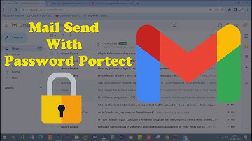 How to Send Mail with Password Protected in Gmail 🔐 2023 | Hindi
