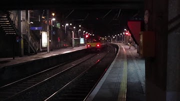 8600 & 8100 class DART trains at Dunlaoghaire co Dublin