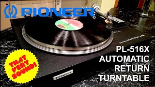 Unboxing parcel: PIONEER PL-516X Automatic Return Turntable