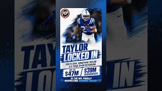 Jonathan Taylor Lands $44M Colts