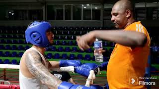 Brayan Prado ( Nicaragua) Vs Brandon Chávez ( Honduras) 160 lb. Mierc 8 mayo 2024, boxeo amateur.