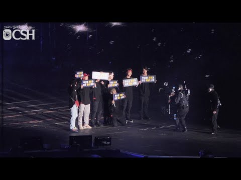 191026 'Wave with ARMY' BTS Fancam