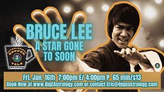Bruce Lee♐️ Birth Chart Reading Coffee Talk with Eric