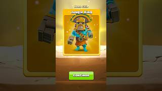 King Skin In Free Chests #clashofclans #coc